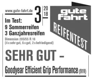 Goodyear Efficientgrip Performance DEMO 205/55R16 91 V - Bild 4