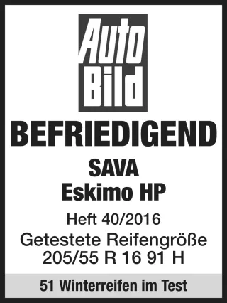Sava Eskimo HP 2 DOT21 205/55R16 91 H - Bild 3