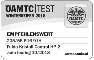 Fulda Kristall Control HP 2 XL 205/55R16 94 V - Bild 3